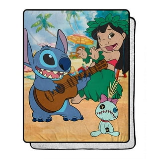 Disney Stitch Lilo & Stitch Misty Palm Throw