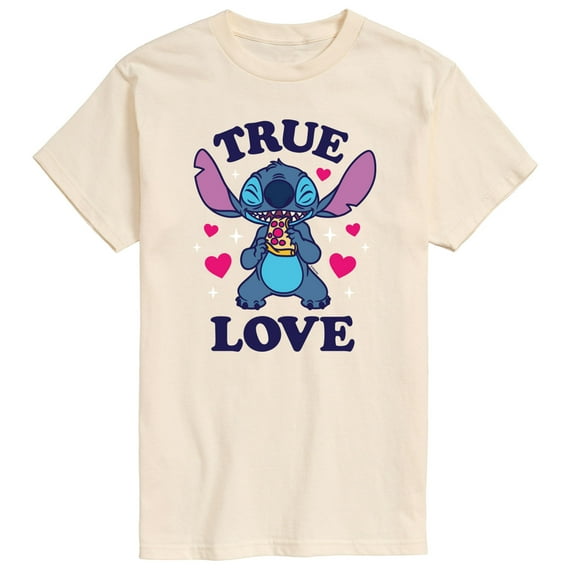 Lilo & Stitch - True Love - Men's Short Sleeve Graphic T-Shirt