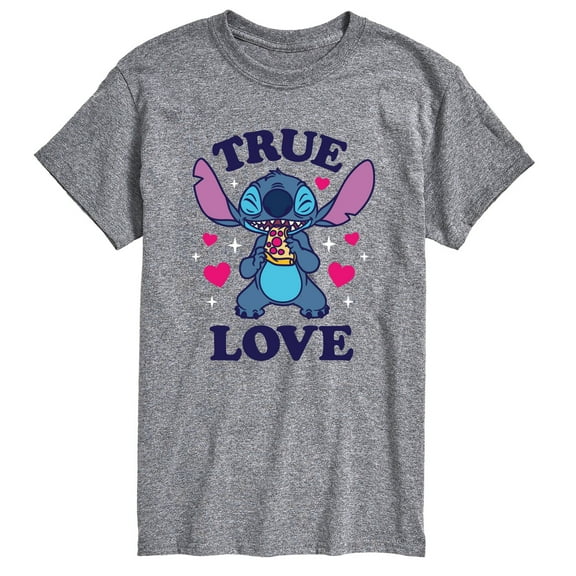 Lilo & Stitch - True Love - Men's Short Sleeve Graphic T-Shirt