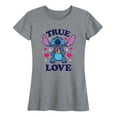 thumbnail image 1 of Lilo & Stitch - True Love - Women's Short Sleeve Graphic T-Shirt, 1 of 5