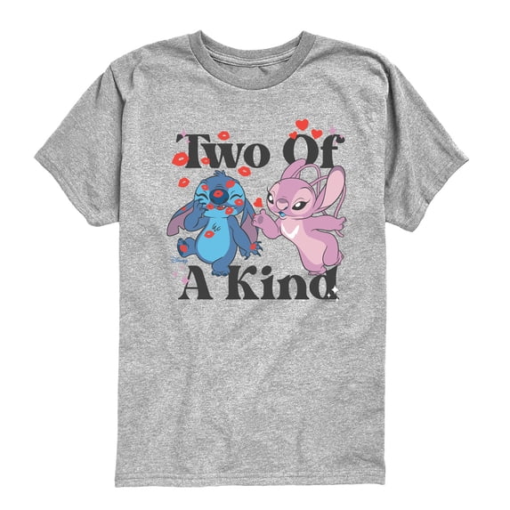 Lilo & Stitch - Two Of Kind - Youth Boys Short Sleeve Graphic T-Shirt