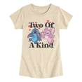 thumbnail image 1 of Lilo & Stitch - Two Of Kind - Youth Girls Fitted Short Sleeve T-Shirt, 1 of 4