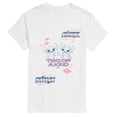 thumbnail image 1 of Lilo & Stitch - Two of a Kind Stitch and Angel Short Sleeve Graphic T-Shirt, 1 of 5