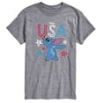 thumbnail image 1 of Lilo & Stitch - USA Stitch Drawing - Men's Short Sleeve Graphic T-Shirt, 1 of 4