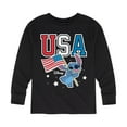 thumbnail image 1 of Lilo & Stitch - USA Stitch - Youth Long Sleeve Graphic T-Shirt, 1 of 5