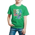 thumbnail image 1 of Lilo & Stitch - USA Stitch - Youth Short Sleeve Graphic T-Shirt, 1 of 5