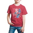 thumbnail image 1 of Lilo & Stitch - USA Stitch - Youth Short Sleeve Graphic T-Shirt, 1 of 5