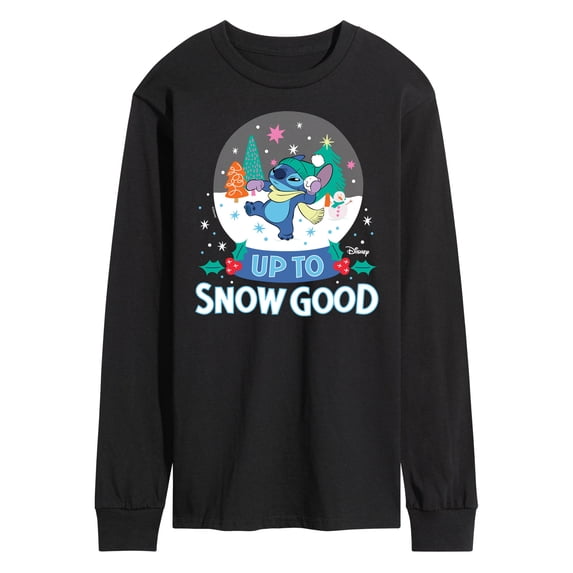 Lilo & Stitch - Up To Snow Good - Men's Long Sleeve T-Shirt