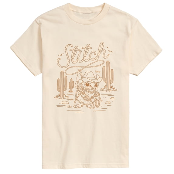 Lilo & Stitch - Western Stitch Short Sleeve Graphic T-Shirt