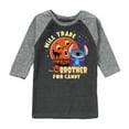 thumbnail image 1 of Lilo & Stitch - Will Trade Brother For Candy - Toddler And Youth Raglan Graphic T-Shirt, 1 of 6
