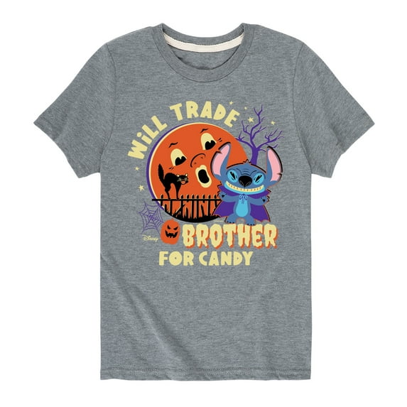 Lilo & Stitch - Will Trade Brother For Candy - Toddler And Youth Short Sleeve Graphic T-Shirt