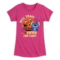 thumbnail image 1 of Lilo & Stitch - Will Trade Sister For Candy - Toddler And Youth Girls Short Sleeve Graphic T-Shirt, 1 of 5