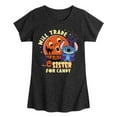 thumbnail image 1 of Lilo & Stitch - Will Trade Sister For Candy - Toddler And Youth Girls Short Sleeve Graphic T-Shirt, 1 of 5
