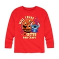 thumbnail image 1 of Lilo & Stitch - Will Trade Sister For Candy - Toddler And Youth Long Sleeve Graphic T-Shirt, 1 of 5