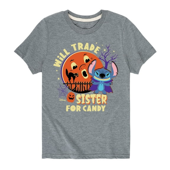 Lilo & Stitch - Will Trade Sister For Candy - Toddler And Youth Short Sleeve Graphic T-Shirt