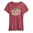 thumbnail image 1 of Lilo & Stitch - Aloha Christmas - Women's Short Sleeve Graphic T-Shirt, 1 of 5