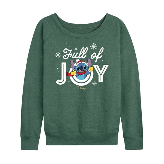 Lilo and Stitch - Full Of Joy - Women's Lightweight French Terry Pullover
