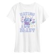 thumbnail image 1 of Lilo and Stitch - Having A Blast - Women's Short Sleeve Graphic T-Shirt, 1 of 4