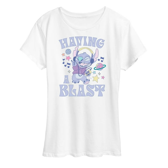 Lilo and Stitch - Having A Blast - Women's Short Sleeve Graphic T-Shirt