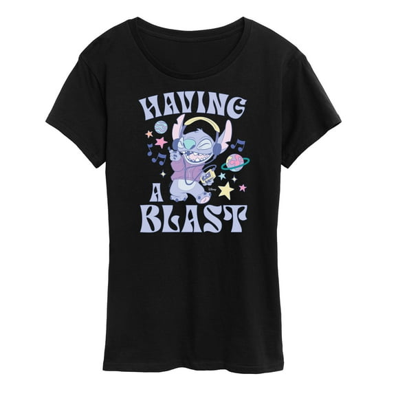 Lilo and Stitch - Having A Blast - Women's Short Sleeve Graphic T-Shirt