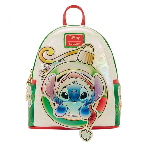 Lilo and Stitch Holiday Mini Backpack By Loungefly