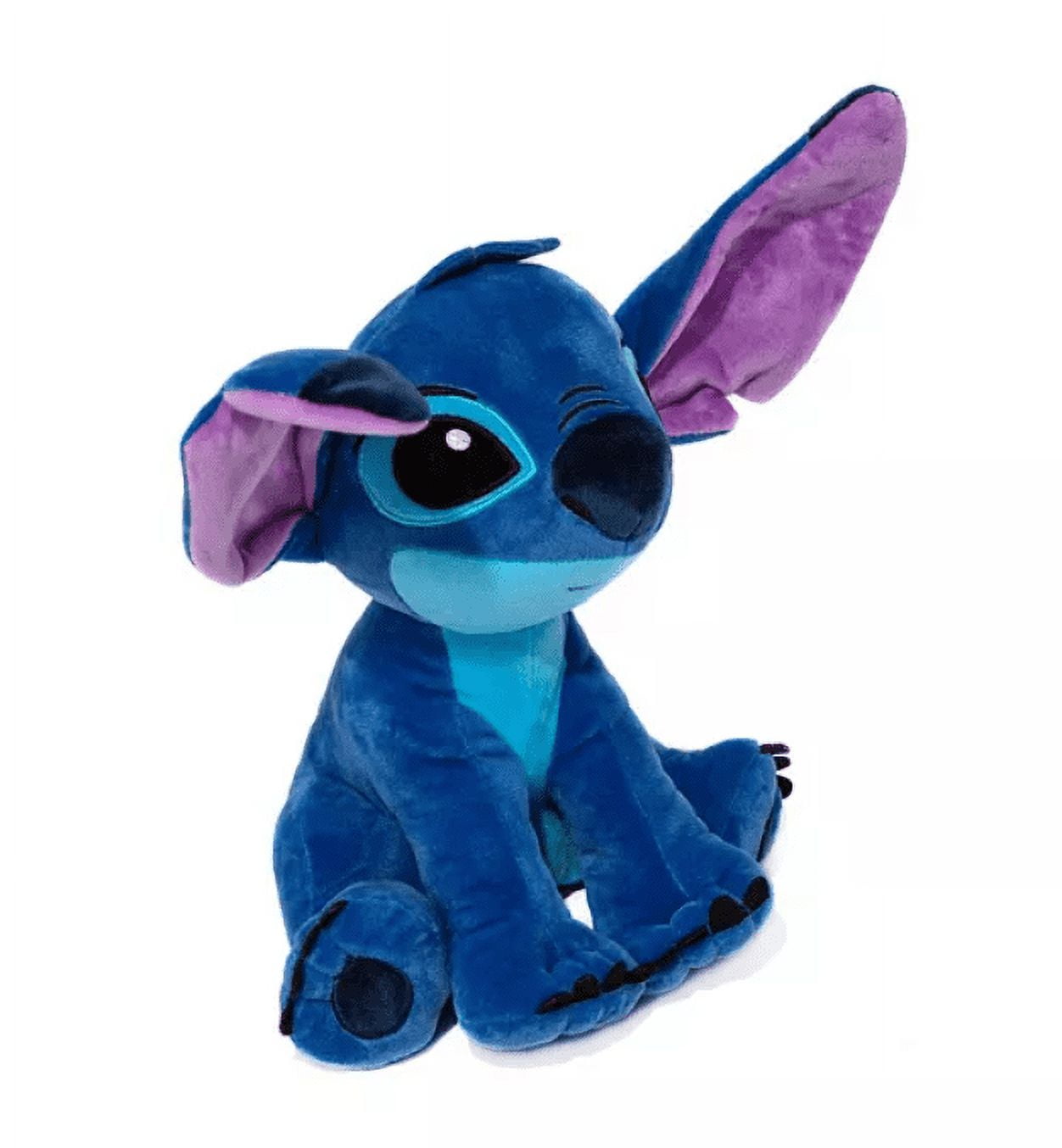 40/55/75cm Stitch Doll Disney Plush Toys Lilo&Stitch Plush Stuffed Doll  Soft Pillow Prone Posture Dark/Light Blue Cute Kids Gift
