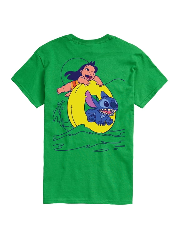 - Lilo & Stitch Tube Oversized Men's Short Sleeve Graphic T-Shirt