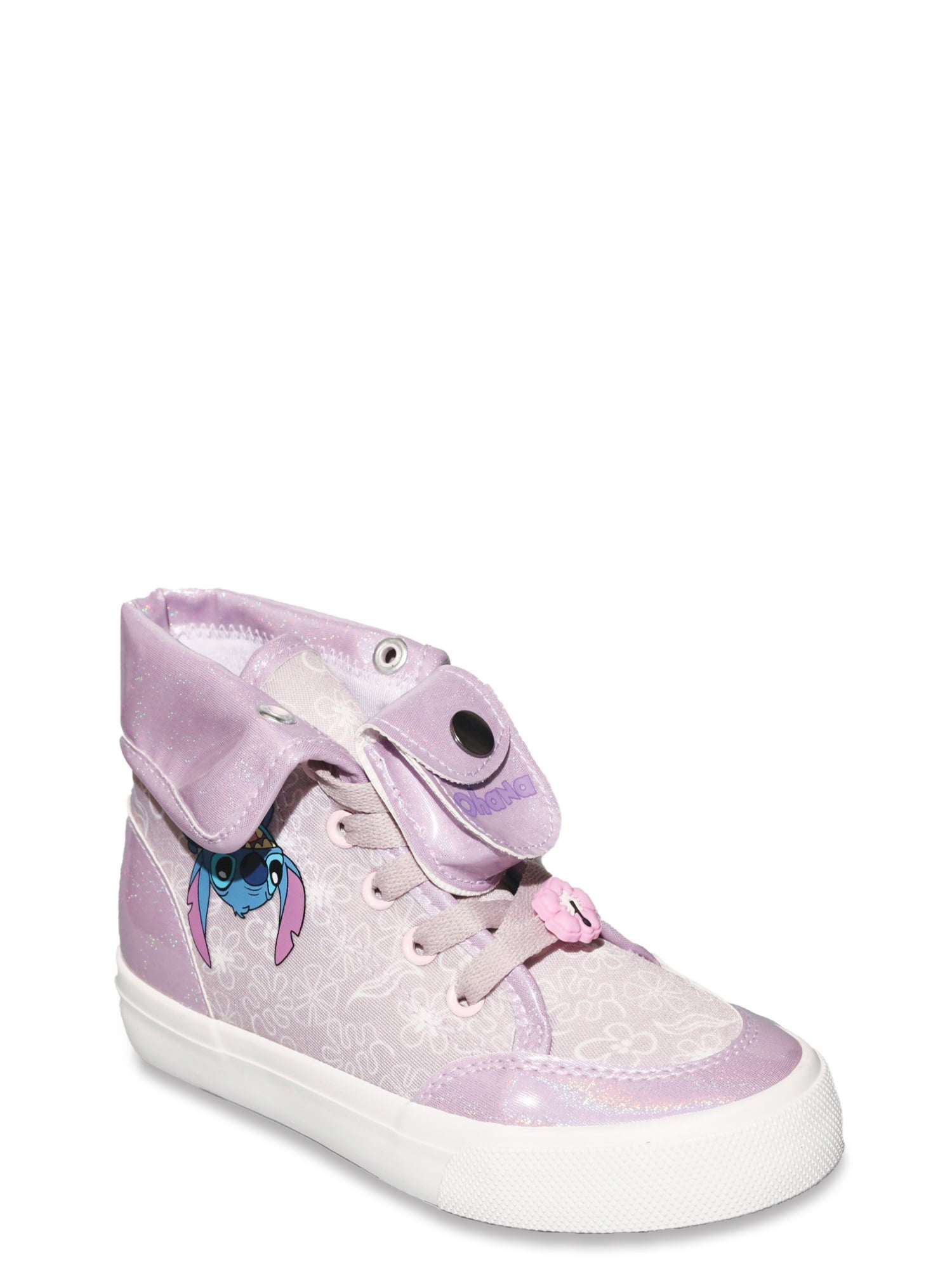 Lilo and Stitch Little Girl & Big Girl Canvas HighTop Sneaker, Sizes