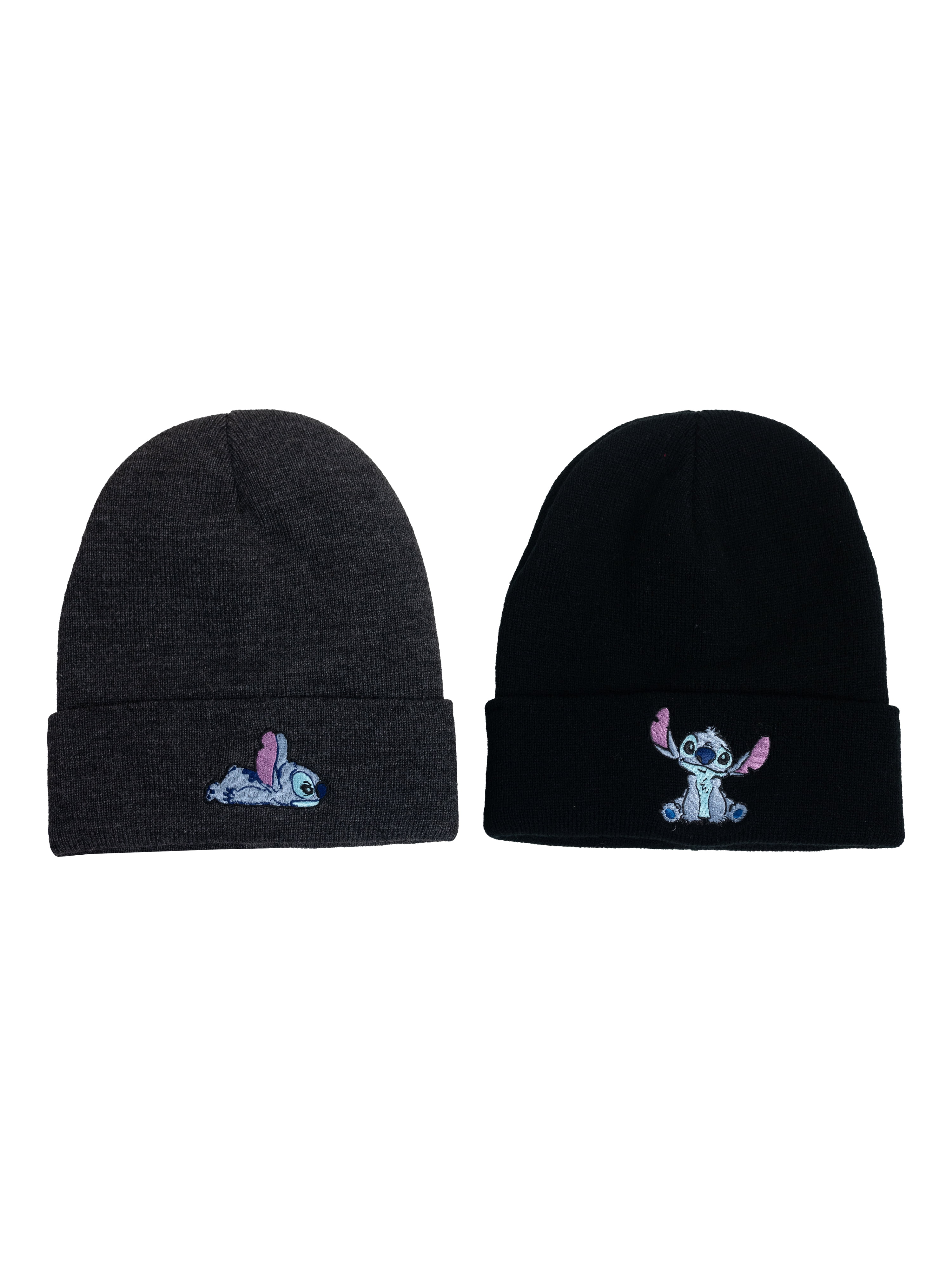 Lilo and Stitch Men's Licensed Beanie Style Hats, 2-Pack, One Size