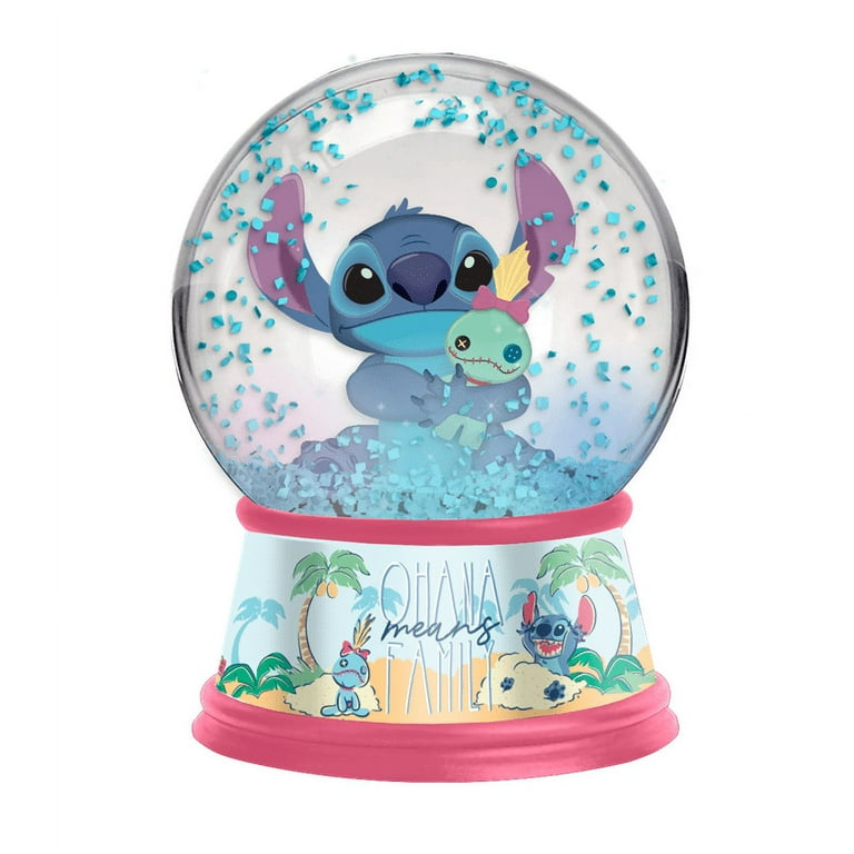 Disney Lilo and Stitch Snow Globe Spaceship Disney Store 1221 M