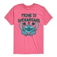 thumbnail image 1 of Lilo and Stitch - Prone To Shenanigans - Boys Youth Short Sleeve Graphic T-shirt, 1 of 3