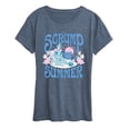 thumbnail image 1 of Lilo & Stitch - Scrump Summer - Women's Short Sleeve Graphic T-Shirt, 1 of 4