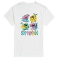 thumbnail image 1 of Lilo & Stitch - Stitch 4 Square - Men's Short Sleeve Graphic T-Shirt, 1 of 4