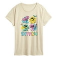 thumbnail image 1 of Lilo & Stitch - Stitch 4 Square - Women's Short Sleeve Graphic T-Shirt, 1 of 4