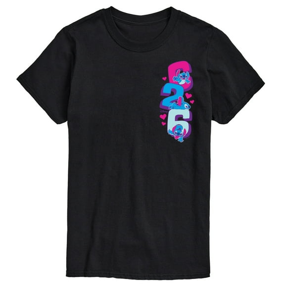 Lilo & Stitch - Stitch 626 - Men's Short Sleeve Graphic T-Shirt
