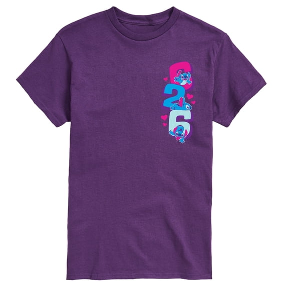 Lilo & Stitch - Stitch 626 - Men's Short Sleeve Graphic T-Shirt