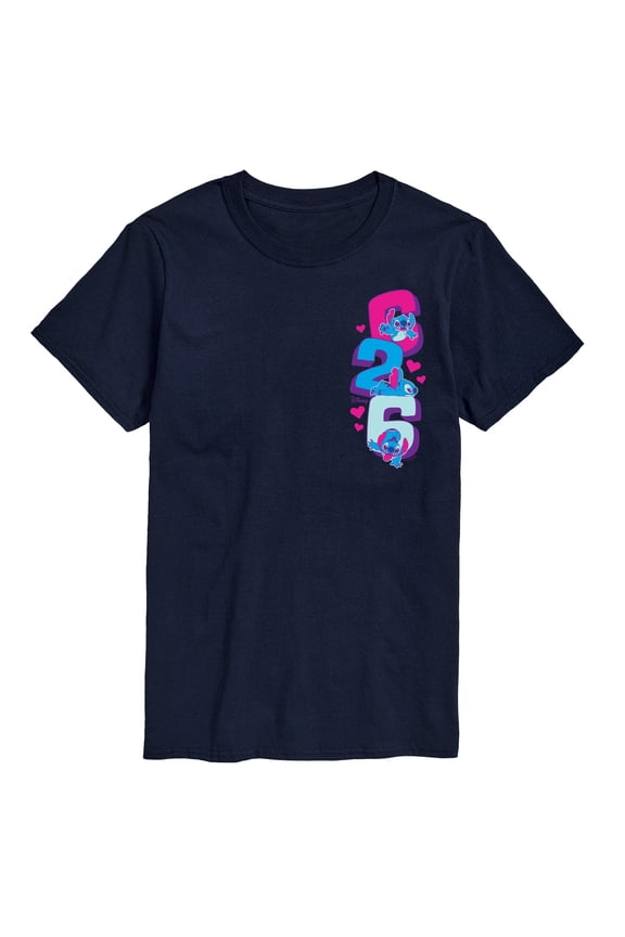 - Stitch 626 - Men's Short Sleeve Graphic T-Shirt