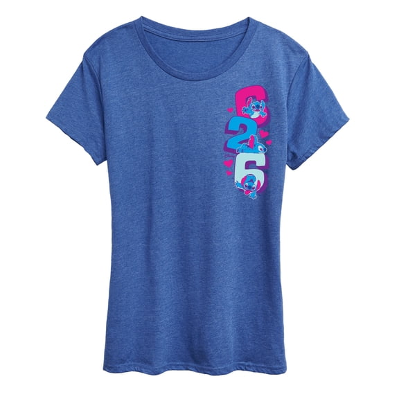 Lilo & Stitch - Stitch 626 - Women's Short Sleeve Graphic T-Shirt