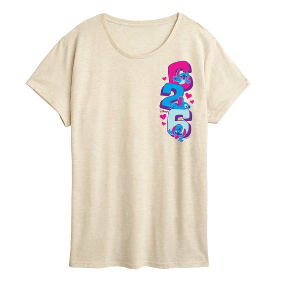 Lilo & Stitch - Stitch 626 - Women's Short Sleeve Graphic T-Shirt