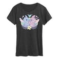thumbnail image 1 of Lilo and Stitch - Stitch And Angel Flower - Women's Short Sleeve Graphic T-Shirt, 1 of 4