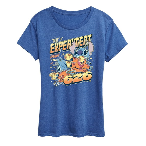 Lilo & Stitch - Stitch Experiment 626 - Women's Short Sleeve Graphic T-Shirt