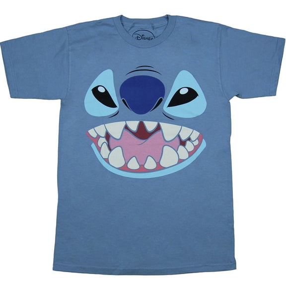 Lilo and Stitch: Stitch Face Adult T-Shirt