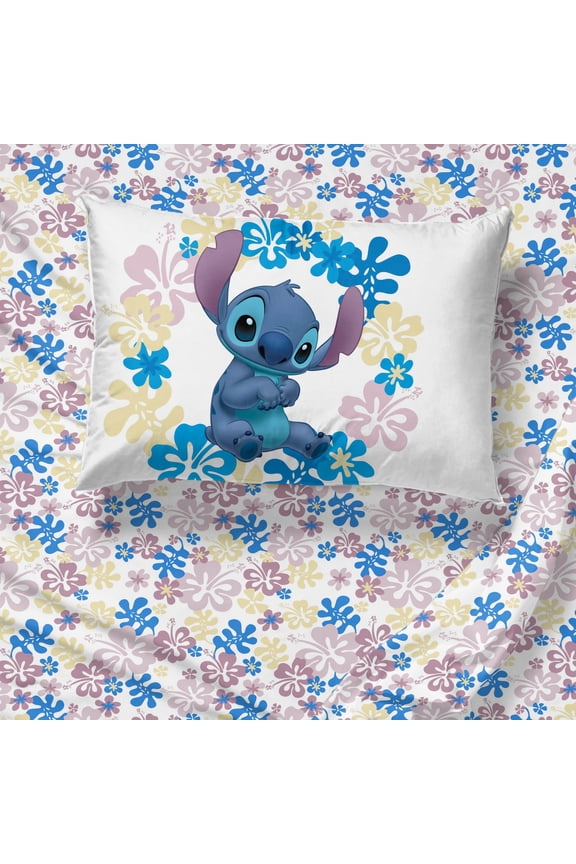 Lilo and Stitch Sweet Stitch 4 Piece Full Size Sheet Set - Disney Bedding
