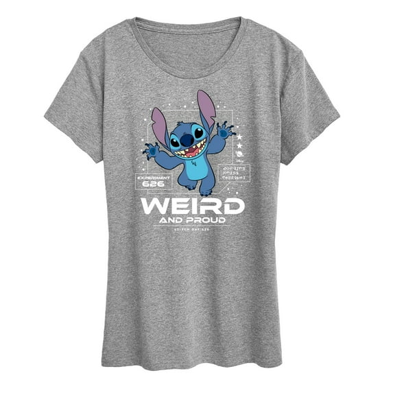 Lilo and Stitch - Weird And Proud Stitch - Women's Short Sleeve Graphic T-Shirt