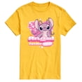 thumbnail image 1 of Lilo & Stitch - Y2K Angel - Men's Short Sleeve Graphic T-Shirt, 1 of 4