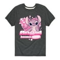 thumbnail image 1 of Lilo & Stitch - Y2K Angel - Toddler & Youth Short Sleeve Graphic T-Shirt, 1 of 4