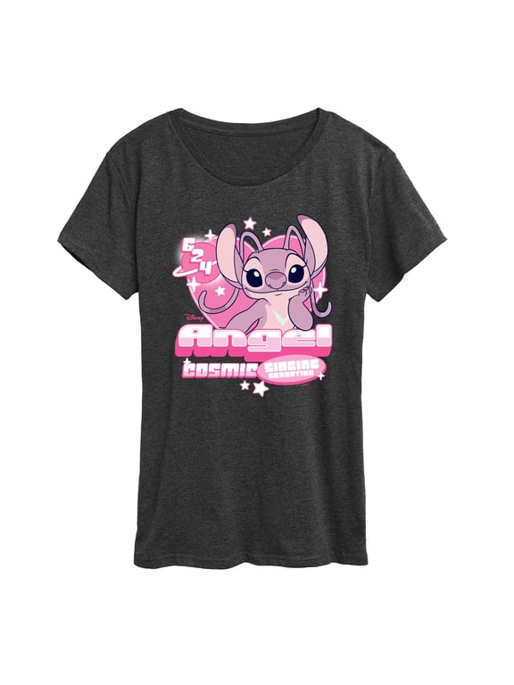 - Y2K Angel Women's Short Sleeve Graphic T-Shirt