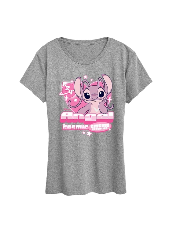 - Y2K Angel Women's Short Sleeve Graphic T-Shirt
