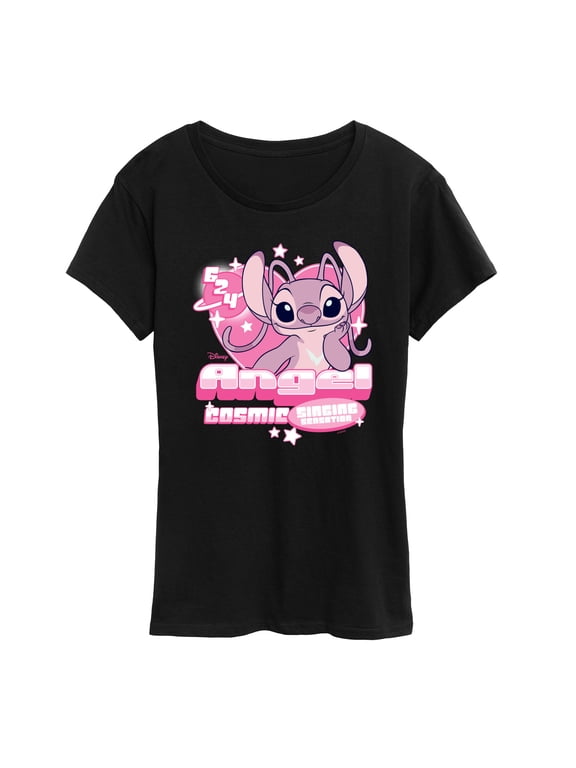 - Y2K Angel Women's Short Sleeve Graphic T-Shirt