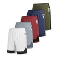 thumbnail image 1 of Liloak 5 Pack Basketball Shorts Men，9 Inch Gym Shorts, Loose Fit Summer Athletic Shorts For 2025, 1 of 6